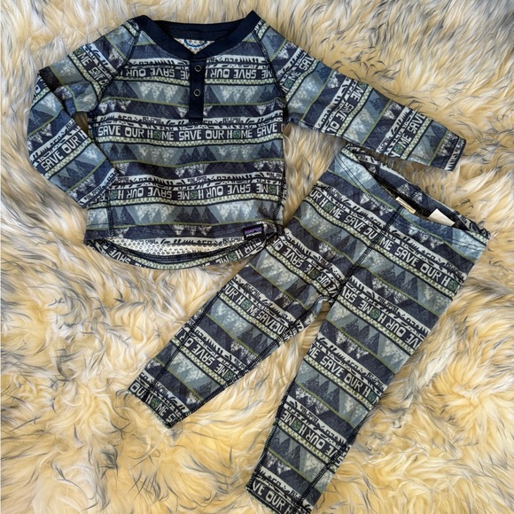 Patagonia BaseLayer Capeline 3-6 months - Picture 1 of 8